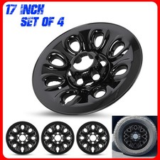 17 Hubcaps 4pcs Wheel Covers For 2005-2013 Chevy Silveradoexpress Vansuburb