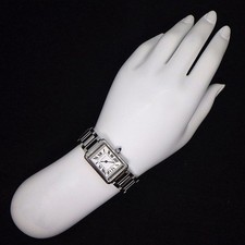 Cartier Cartier Wristwatch Tank Must SM WSTA0051 Rectangular Silver Dial SS Quar 8