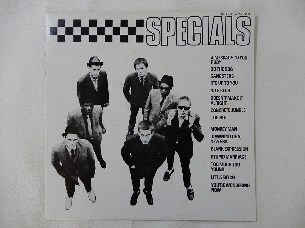 The Specials Specials Chrysalis WWS-81288 Japan  VINYL LP