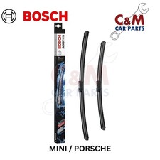 Set spazzole tergicristallo anteriori piatte Bosch Aerotwin per Porsche 718 Cayman - 2016-2019