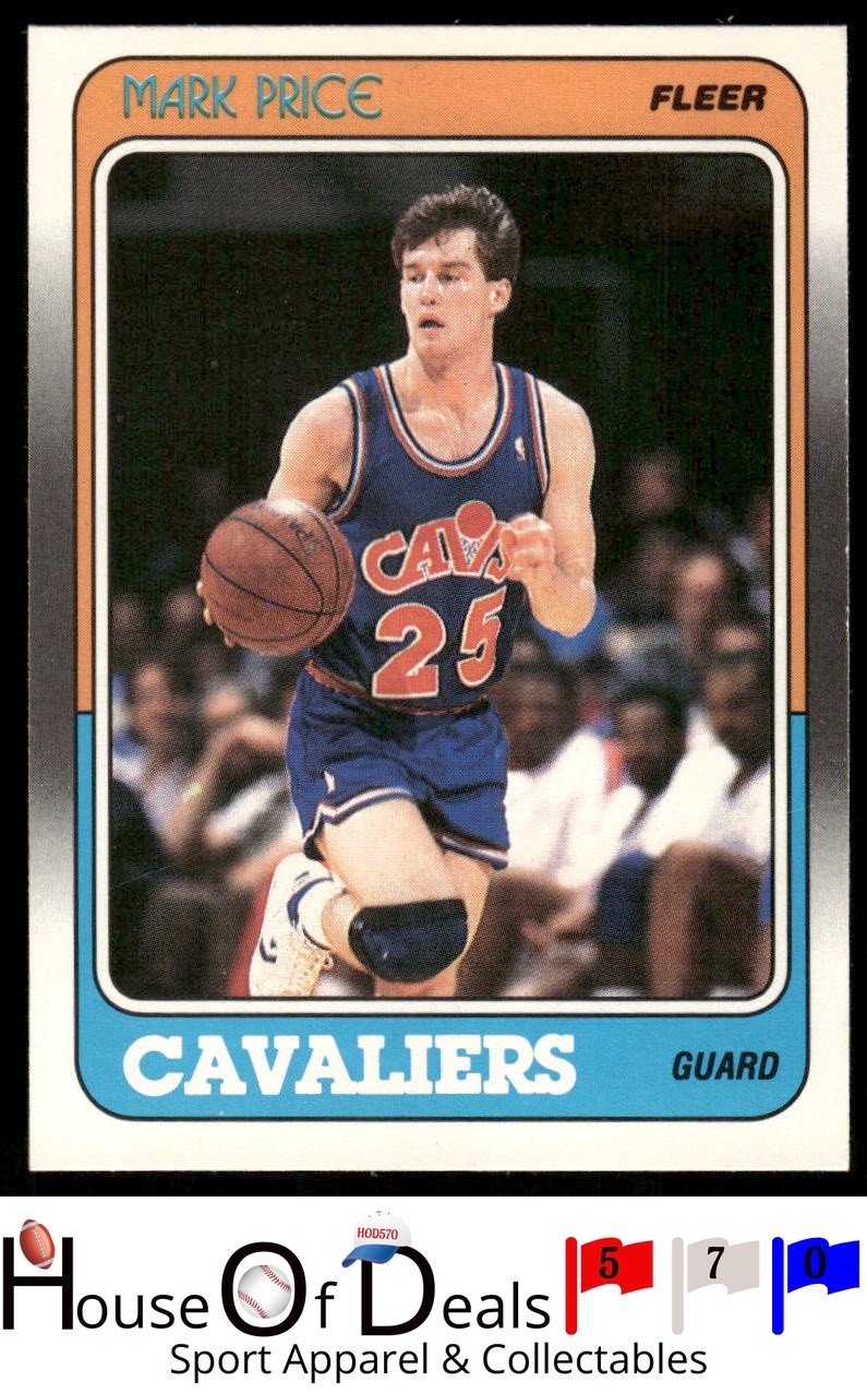 1988-89 Fleer #25 Mark Price Cleveland Cavaliers Basketball Card - Comb. Ship