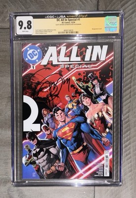 Dc All in Special #1 Signed Scott Snyder JSA CGC 9.8 1st Print Absolute Batman