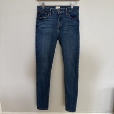 AO.LA Alice Olivia Jeans Womens 29 Blue You Look Good Mid Rise Ankle Skinny
