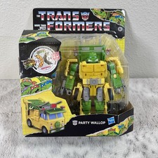Transformers Tmnt Party Wallop New Collaborative Teenaged Mutant Ninja Turtles
