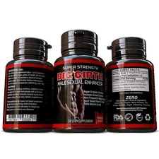 Big Girth -Male Performance Capsules to Support Virility and Energy for Men 60ct