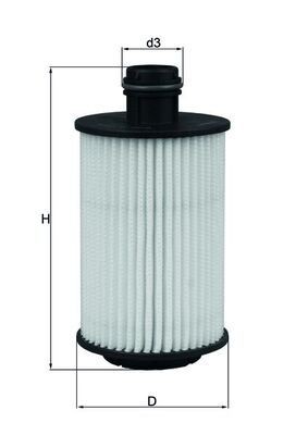 Knecht OX 1012D ÖLfilter FüR Chevrolet Opel-image