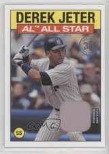 2021 Topps 1986 Topps All-Star Baseball Relics Derek Jeter #86ASRDJ HOF 1gv4