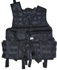 UTG Tactical Vest (Black) Medium 
