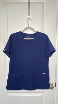 Women s FIGS Technical Collection Navy Shirt Size M Nursing Uniform