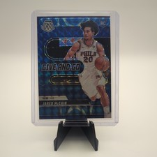 2024 Panini Mosaic Give and Go Reactive Blue  /99 Jared McCain Rookie RC