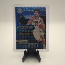 2024 Panini Mosaic Give and Go Reactive Blue  /99 Jared McCain Rookie RC