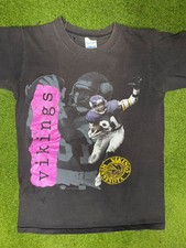 1990 Minnesota Vikings - Anthony Carter - Vintage NFL Player T Shirt Small 