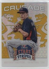 2015 Panini Stars and Stripes Crusade Gold 5/25 Kristofer Armstrong #60 07rd