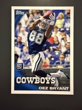Dez Bryant 2010 Topps Rookie Card. rookie card picture