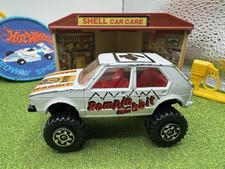 1981 Matchbox ROMPING RABBIT VW 4X4 White No. 7 Volkswagen VTG Red Int. Rompin?
