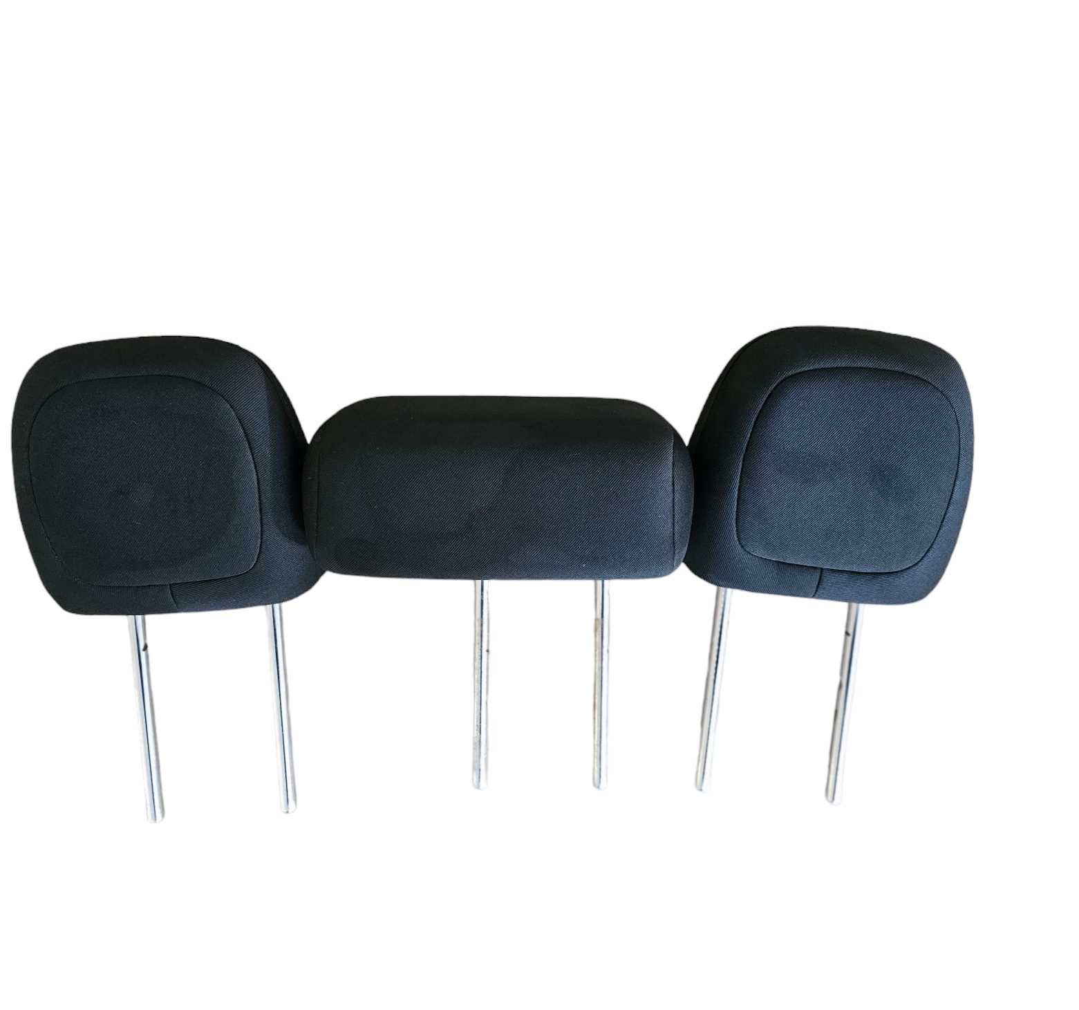 2014 2023 JEEP Cherokee Rear Seat Headrests Set of 3 Black Cloth OEM