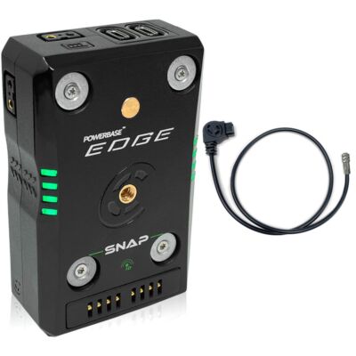 Core SWX EDGE SNAP Battery Kit Black Camera w/ Core SWX  2-Pin Cable Bundle