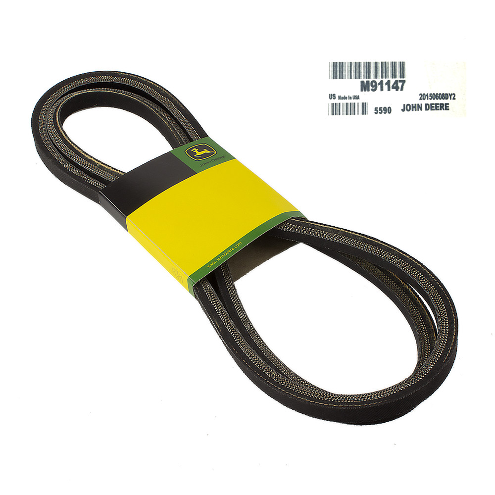 John Deere Original Equipment Primary Mower Deck Drive V-Belt #M91147