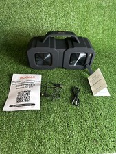 BUGANI M83 Portable Bluetooth Speakers - Black Open Box