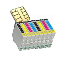 8 cartucce stampante compatibili per Epson Stylus DX7450 (no Epson originali)