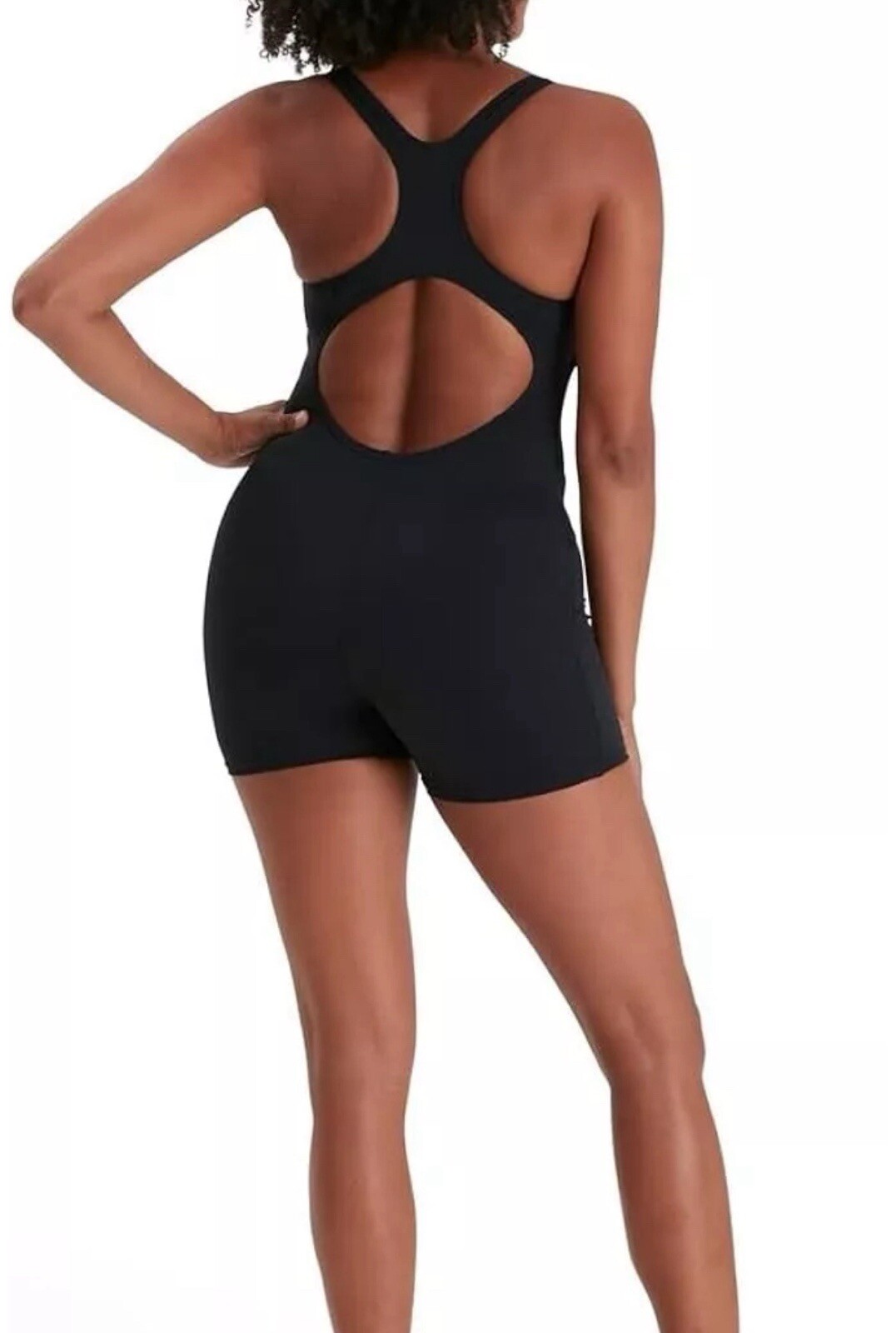 Speedo Endurance  Swimsuit Legsuit Black Size 6 Swimming Costume New With Tags