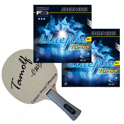 Profi Tischtennisschläger Tamolf -CWO- mit Donic Bluefire M1 Belägen