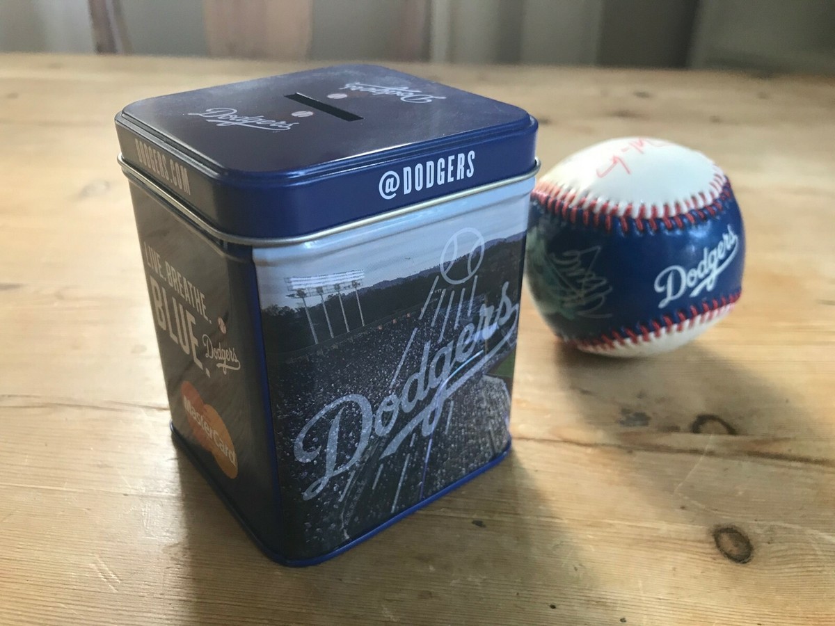 LA Dodgers: 4-Player Picture Ball In Tin Coin Bank | eBay