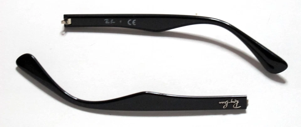 RAY-BAN Ray Ban 3445 - Aste di Ricambio - Nero Opaco 130 mm