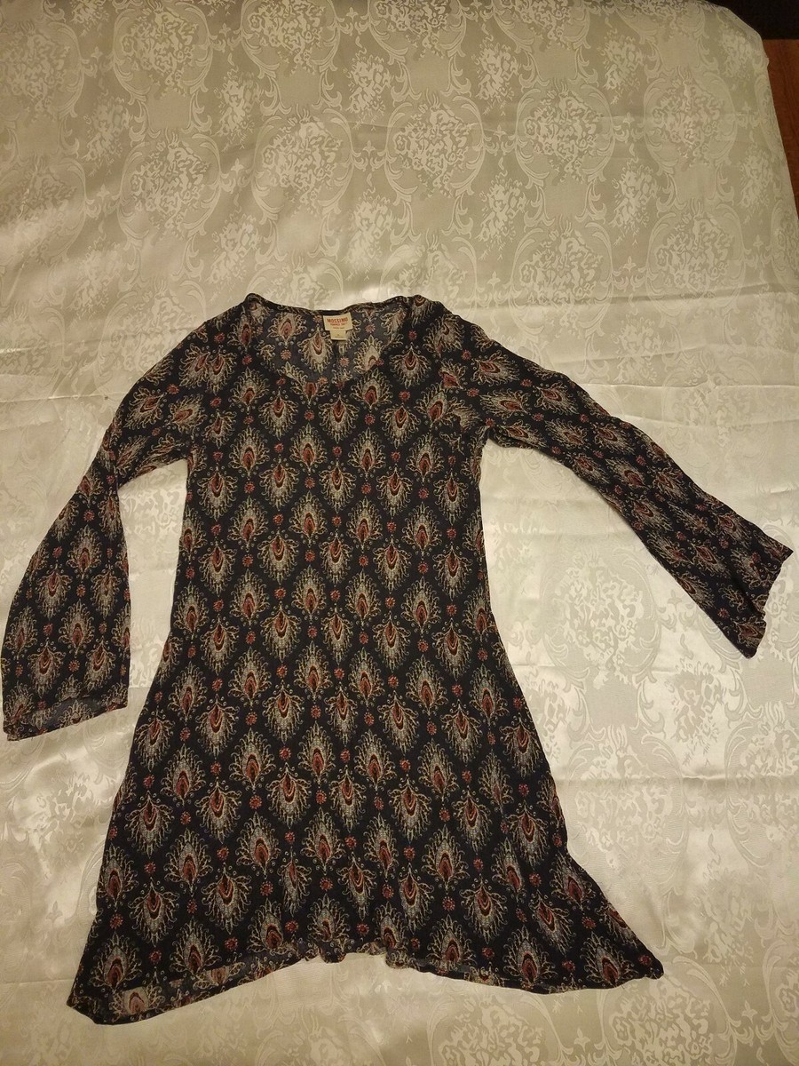 knee length dresses for ladies Green Polka Dot Flute Sleeve Mini Dress