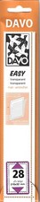 DAVO EASY Self-Adhesive Mounts CLEAR 215 x 28 Package of 25