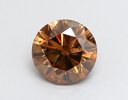 Triple Excellent 100% Natural Diamond Round Cut 0.50 Ct Fancy Dark Brown 4.8 mm