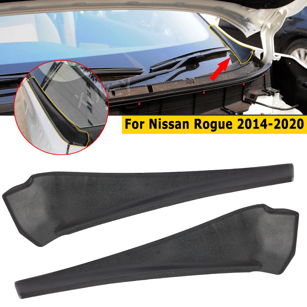 Couvercles De Protection Pour Essuie-glaces Nissan X-Trail T32 / Rogue 2014-2018 - Paire, Protection UV Et Intempéries