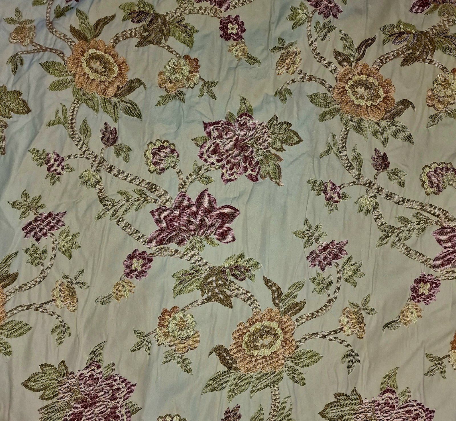 GOLD DAMASK CURTAINS, HEAVY WEIGHT, LINED X 2 eBay