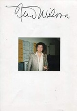 Neil  WILSON (+) autograph American opera singer tenor, signed card