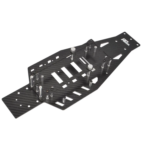 Carbon Fiber Lower Chassis for Traxxas Rustler Bandit VXL RC Parts #3728 / 3728A - Bild 1 von 11