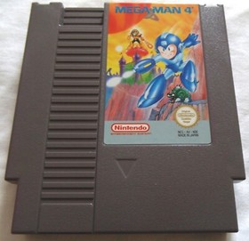 Mega man  4 authentique version originale nintendo nes noe en boite