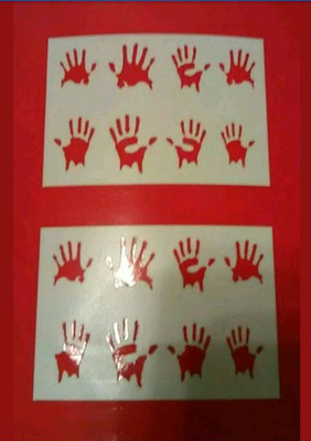 1/10 RC Crawler TWD ZOMBIE Decals crawler scx10III rc4wd mst rgt hsp trx4 injora