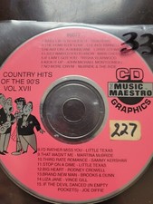 6077 MUSIC MAESTRO KARAOKE GENTLY USED CDG