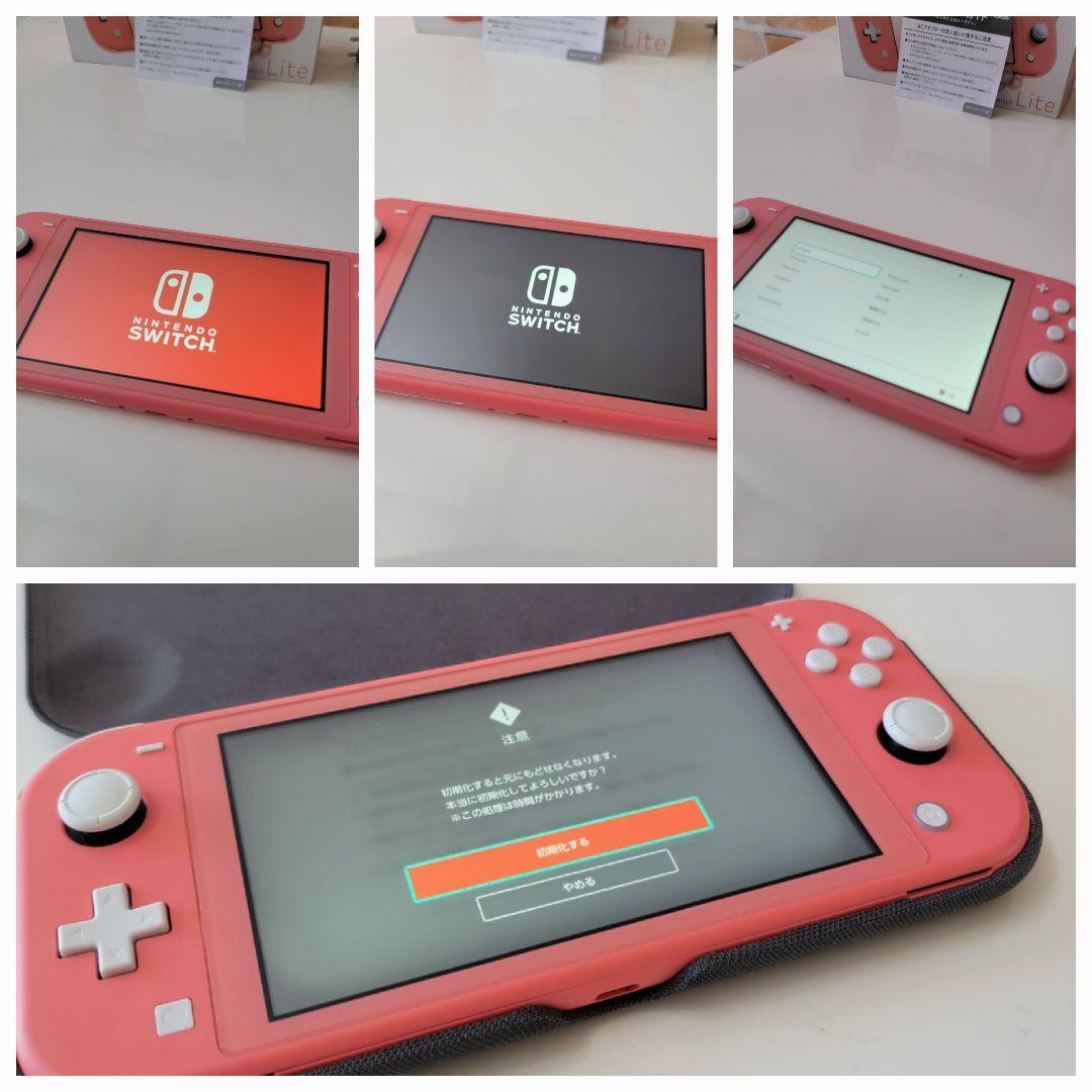 Nintendo Switch Lite Coral color Used Excellent Console w/ box | eBay