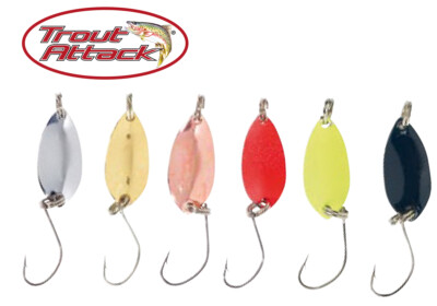 BALZER Trout Attack  Forellenblinker Spoon Troutspoon