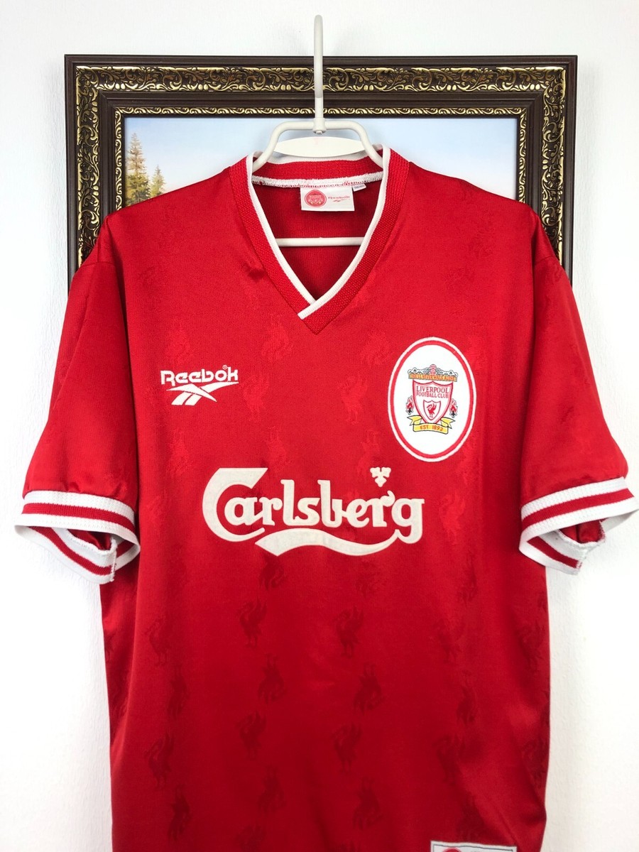 リバプールFC ユニフォーム Reebok Liverpool Home football shirt 1996 Soccer Jersey Mens Reebok