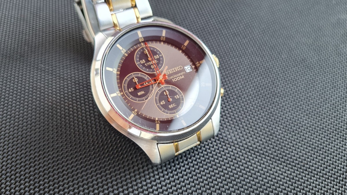 SEIKO　クロノグラフ　4T57-00E0 クオーツメンズ　稼働 SEIKO クロノグラフ 4T57-00E0 クオーツメンズ 稼働 VINTAGE