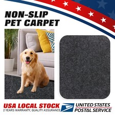Pet Gray Washable Pee Pads Reusable Mats Training Anti Slip Waterproof 79"x26"
