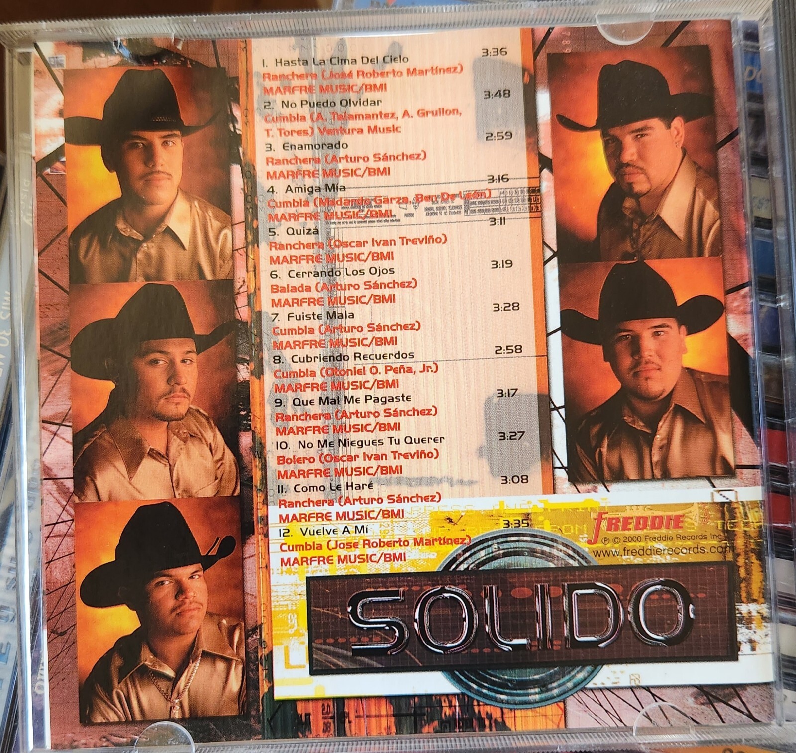 Solido hasta la Cima del cielo album 2000 eBay
