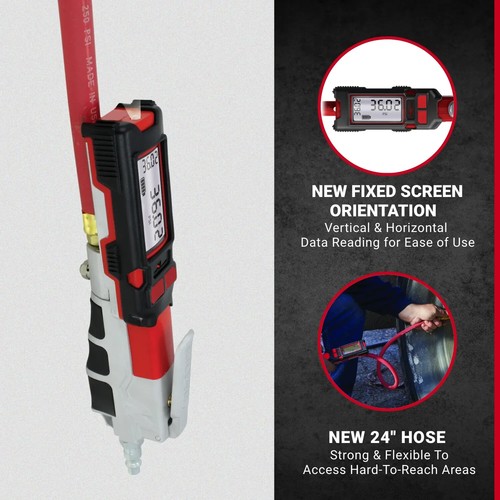 Milton® Precision Digital Tire Inflator & Pressure Gauge (0-160 PSI) ± 0.25% Ac - Picture 4 of 4