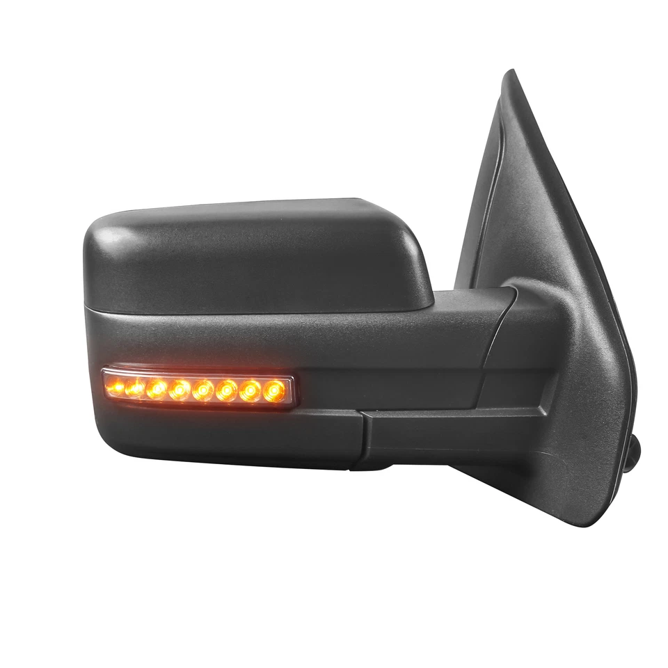 Pair Power Heated Tow Mirrors w/ Sequential Turn Signal For 2004-2014 Ford F150 - Изображение 4 из 4