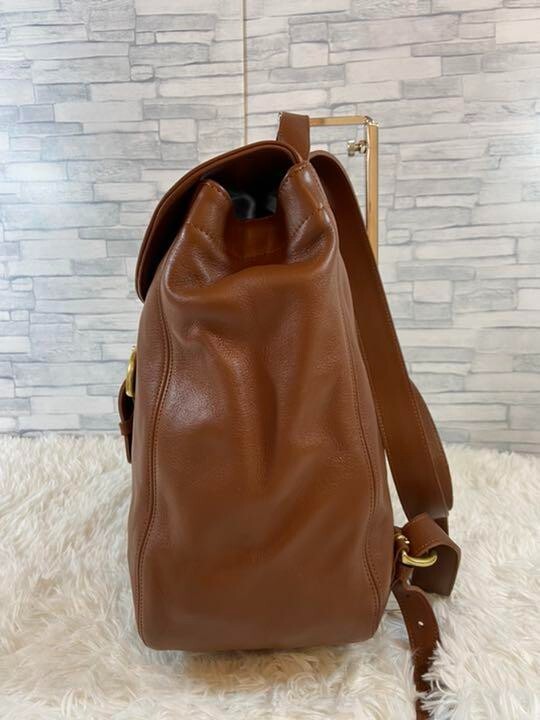 OLD COACH Vintage Backpack 4134 bag Leather brown #11 | eBay