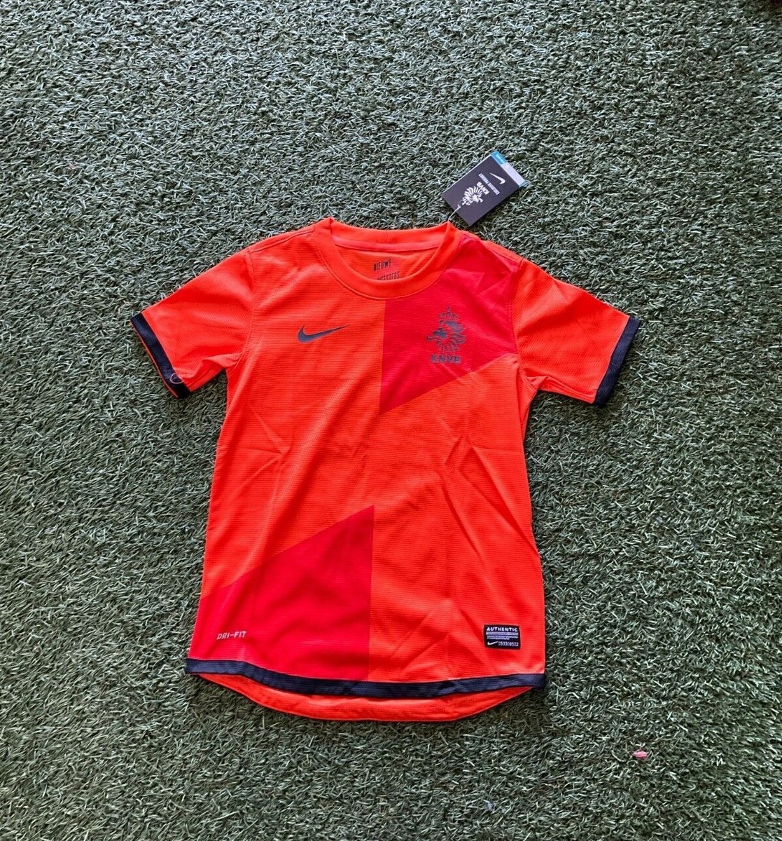Nike Netherlands Home Youth (Kids) Jersey 2012 - Orange | eBay