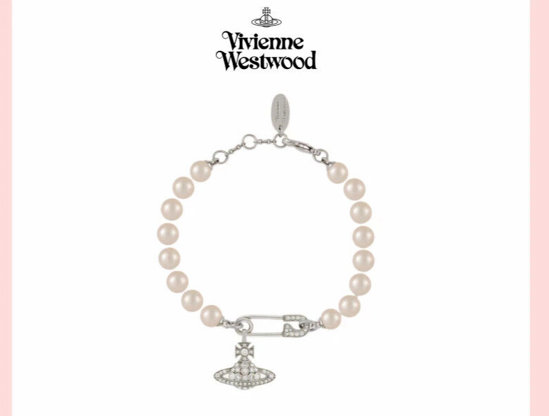 Vivienne Westwood :: LUCRECE BRACELET ブレスレット Vivienne Westwood Bracelets Lucrece Pearl 925 Silver