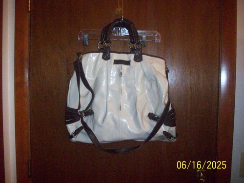 Auth.Ermanno Scervino Street Genuine Leather Unique Handbag Tote Shoulder Bag - Picture 7 of 7